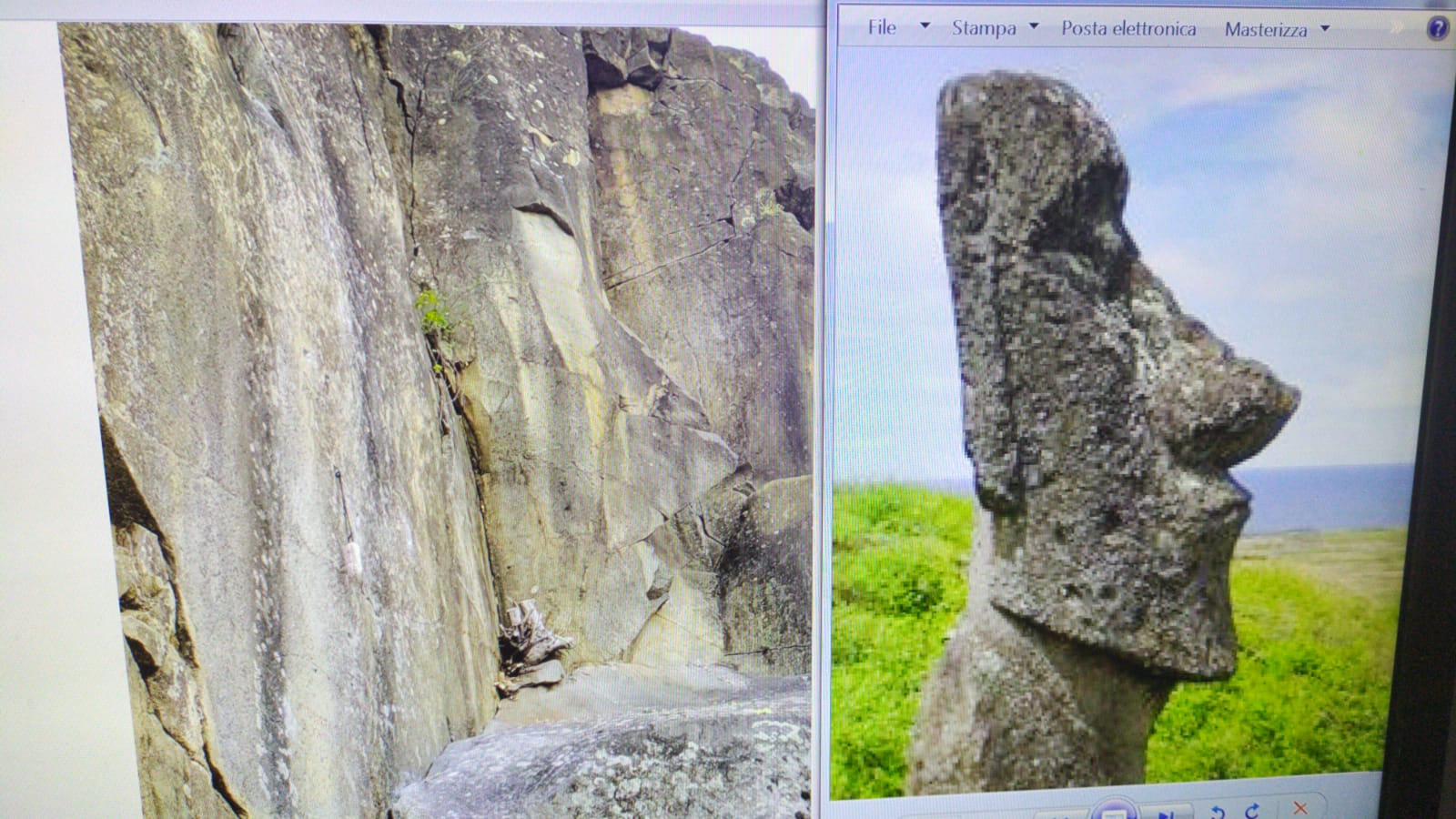 Il Moai di Ciampino